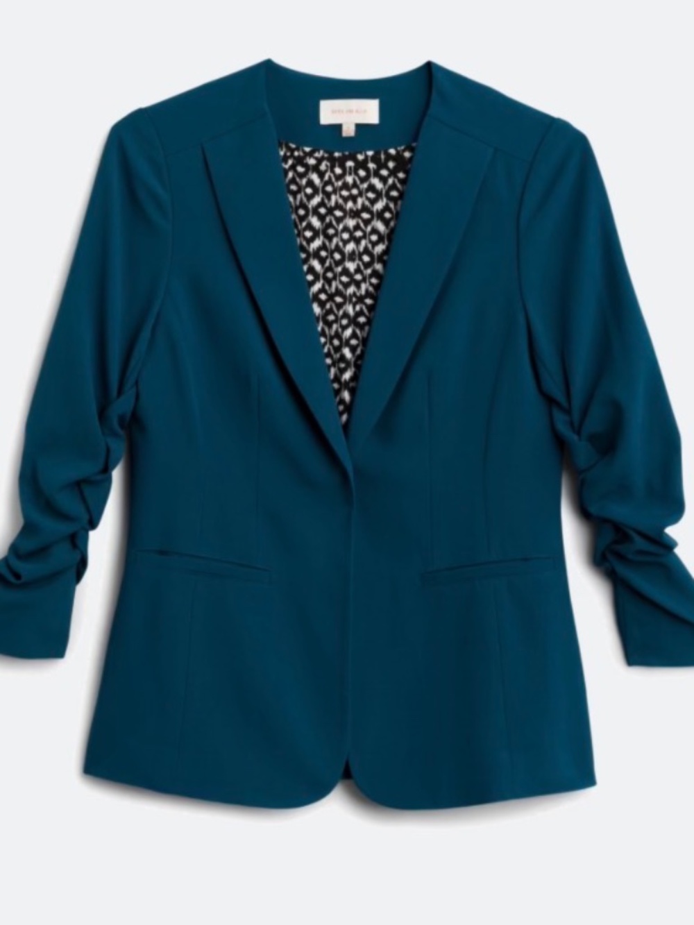 Skies Are Blue Raja Collarless Blazer